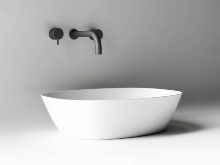 Раковина из сантехнического фарфора Ceramica Nova ELEMENT CN5005 50х40 накладная цвет белый без отверстий под смеситель