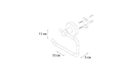 Бумагодержатель Fixsen Modern FX-51510A