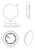 Уличный настенный светильник Arte Lamp Nimbo (Нимбо) A1510AL-1WH