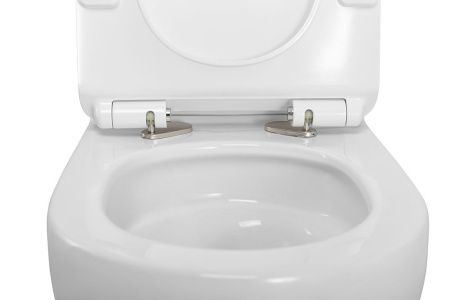 Унитаз напольный Art&Max Parma AM6089CPRVTSC белый с сиденьем микролифт смыв торнадо