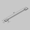 Гибкий коннектор для токоведущей ленты Maytoni Outdoor Exility IP O-TR002-SC