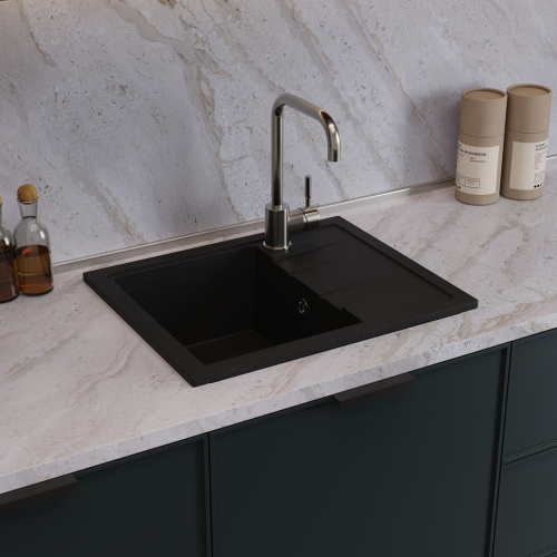 Смеситель для кухни Teymi T10262 на мойку нержавеющая сталь - фото 5