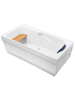 Ванна акриловая Wemor 10000005548 170х85 пристенная прямоугольная с каркасом