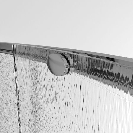 Душевой уголок Niagara Nova NG-3626-34 90х90 стекло шиншилла профиль хром без поддона