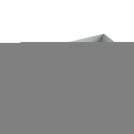 Раковина из сантехнического фарфора Ceramica Nova ELEMENT CN6072 80х40 накладная цвет белый без отверстий под смеситель