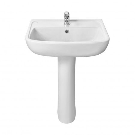 Раковина из сантехнического фарфора Santek Лонги 1WH501756 60х40 подвесная цвет белый