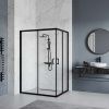Душевой уголок RGW Passage 030824682-14 120х80 стекло прозрачное профиль черный без поддона