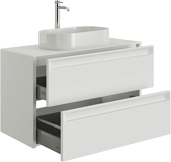 Тумба под раковину Allen Brau Fantasy 2.0 1.11003.WM 2.0 100х46х62 подвесная цвет белый