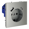 Розетка с USB, A+C VOLTUM S70 VLS040505