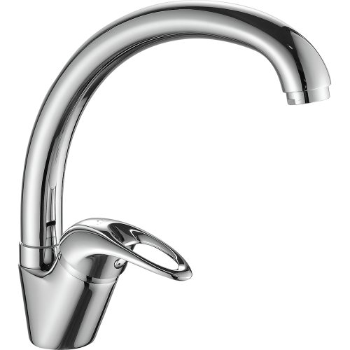 Смеситель для кухни Fashun A4103 на мойку хром - фото 2