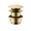 Донный клапан для раковины Hansgrohe 50100990 золото