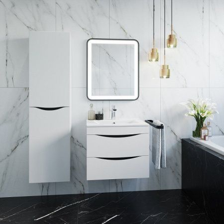 Тумба с раковиной Iddis Cloud CLO60W0i95K 60х50 подвесная цвет белый