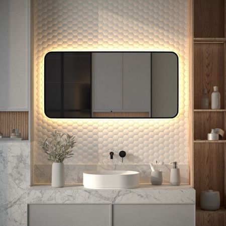 Зеркало с подсветкой Defesto AURA DF 2978RH 120х60 подвесное