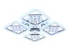 Люстра потолочная Ambrella Light Ice (Ице) FA288
