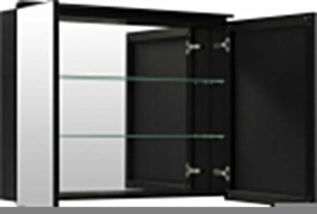 Зеркало-шкаф De Aqua Алюминиум 261761 100х80 подвесной