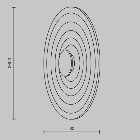 Светильник настенный Maytoni Nami MOD400WL-L5W3K
