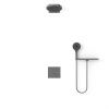 Душевая система Vincea VSFW-4I211RGM встраиваемая в стену цвет вороненая сталь