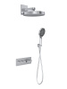 Душевая система Cezares RAIN RAIN2-SET-T-01 встраиваемая в стену цвет хром с термостатом