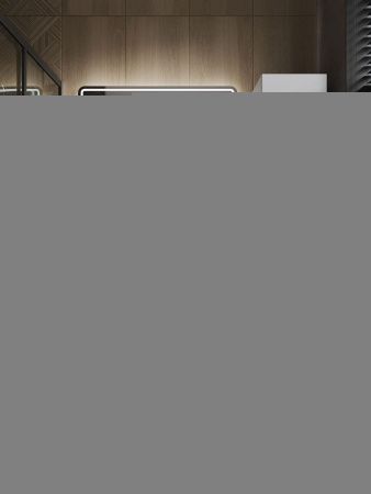 Тумба с раковиной Orange Line Li-100TuwMDF+B07-540W 100х50