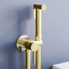 Гигиенический душ со смесителем RGW Shower Panels 581408211-06 золото