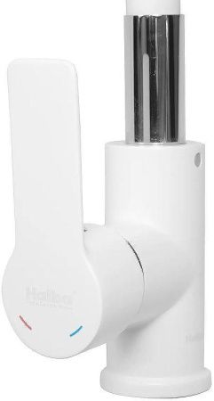 Смеситель для кухни Haiba HB70113-8 на мойку белый/хром