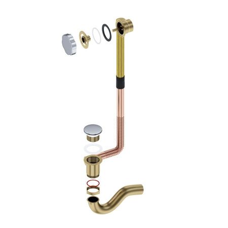 Слив-перелив Timo 8004/00 хром