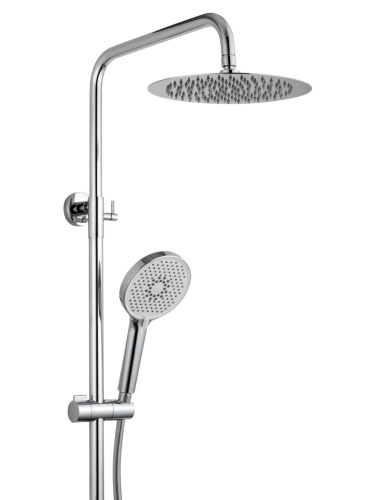 Душевая стойка Wonzon & Woghand Solo WW-739032-CR настенная цвет хром - фото 5