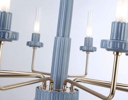 Люстра на штанге Ambrella Light Ceramo Modern (Церамо Модерн) LH53126 - фото 5