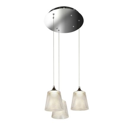 Люстра подвесная iLedex Flora (Флора) WD8007-3 CR