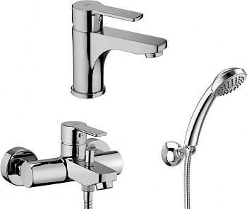 Комплект смесителей Paffoni Red 255121 хром