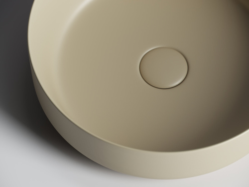 Раковина из сантехнического фарфора Ceramica Nova ELEMENT 39 см CN6022MC накладная цвет капучино матовый - фото 5