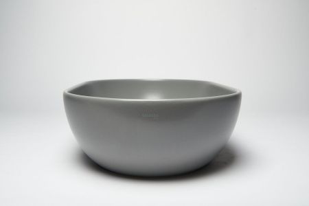 Раковина из сантехнического фарфора Galassia Dream 7308GM 60х40 накладная цвет серый