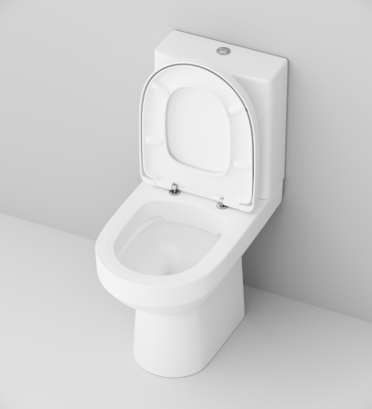 Унитаз напольный с бачком Am.Pm Spirit V2.0 C708600SC белый глянцевый с сиденьем микролифт душевой смыв