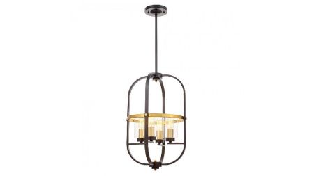 Люстра подвесная Lumina Deco Monterey (Монтереы) LDP 1141-4 BK+MD