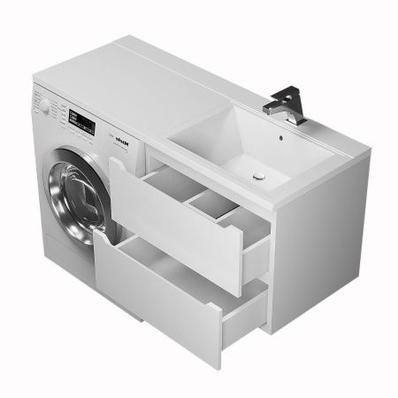 Тумба под раковину Uperwood Tanos 291020260 60х50 подвесная цвет белый