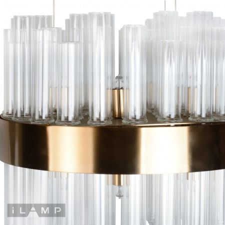 Люстра подвесная iLamp Art (Арт) 6120-400 GD