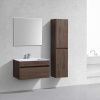 Тумба под раковину Vincea Chiara VMC-2C800RO 80х50 подвесная цвет коричневый