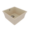 Кухонная мойка LeMark Sinara 400-u 9910062 40х42 цвет бежевый поверхность матовая