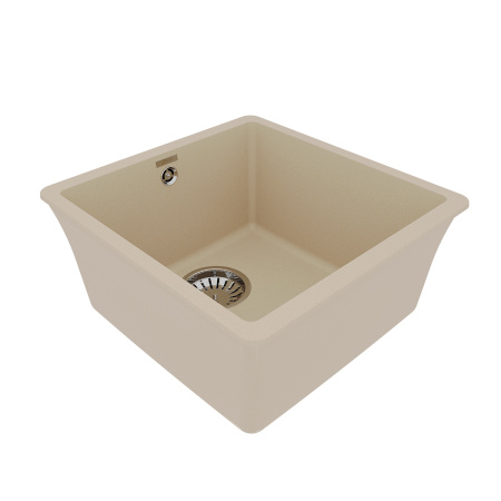 Кухонная мойка LeMark Sinara 400-u 9910062 40х42 цвет бежевый поверхность матовая