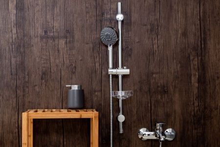 Душевой гарнитур Agger Splash A022 настенный хром