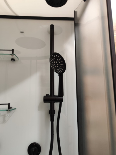 Душевая кабина Frank 420240 120х120 с крышей ориентация универсальная - фото 5 Душевая кабина Frank 420240 120х120 с крышей ориентация универсальная - фото 5