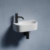 Раковина из сантехнического фарфора Ceramica Nova ELEMENT CN6066R 40х20 подвесная цвет белый 1 отверстие под смеситель