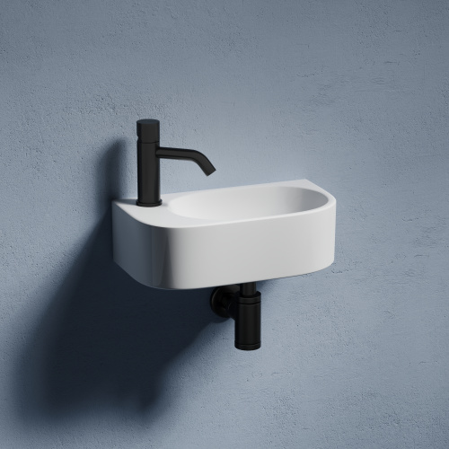 Раковина из сантехнического фарфора Ceramica Nova ELEMENT 41 см CN6066R подвесная цвет белый - фото 2