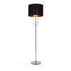 Торшер Lumina Deco Milari (Милари) LDF 5530 CHR+BK