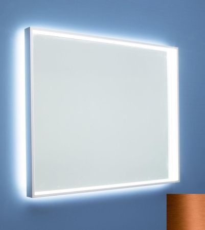 Зеркало с подсветкой De Aqua Алюминиум 00261711 100х80 подвесное