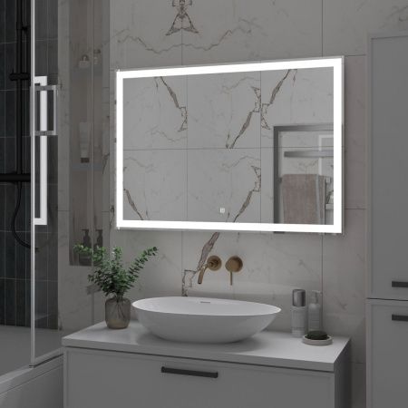 Зеркало с подсветкой Misty Зеркала (сенсорные) СИР-02-100_70-14 100х70 подвесное