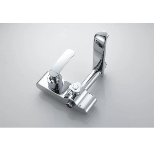 Душевая стойка Knotlor KN-43 настенная цвет хром - фото 5