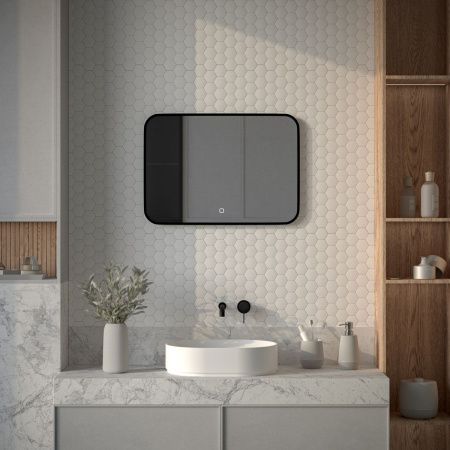 Зеркало с подсветкой Defesto AURA DF 2964SH 70х50 подвесное