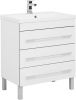 Тумба с раковиной Aquanet Верона 00287671 80х50 напольная цвет белый