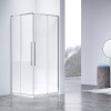 Душевой уголок Vincea Slim-N VSS-4SN9010CL 100х90 стекло прозрачное профиль хром глянцевый без поддона